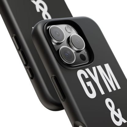 Gym & Jesus Phone Case Christian Faith Workout Gym Motivation Case