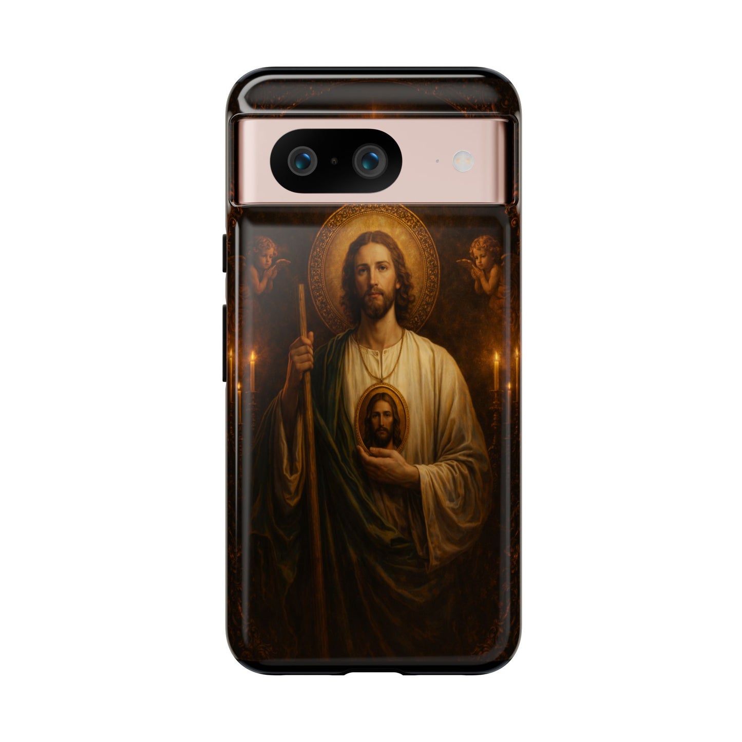 San Judas Phone Case Saint Jude Catholic Saint Religious Art Portrait Tough