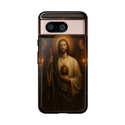 San Judas Phone Case Saint Jude Catholic Saint Religious Art Portrait Tough