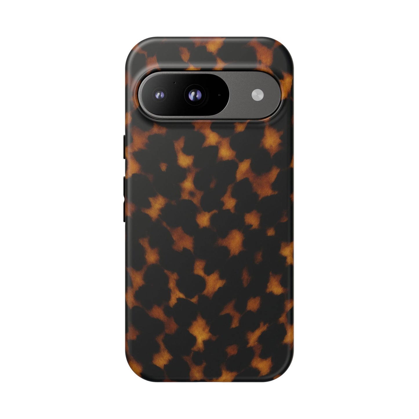 Tortoiseshell Phone Case – Brown Leopard Pattern Luxury Tough Protective Case