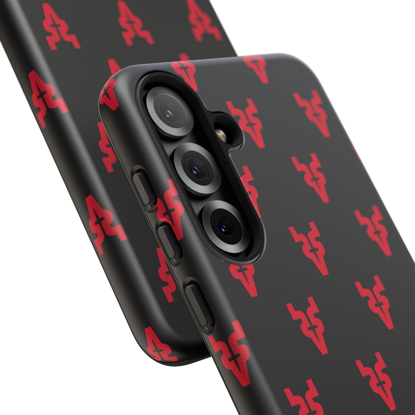 Mazatlán Bull Phone Case – Black Red Streetwear Tough Shockproof Cover