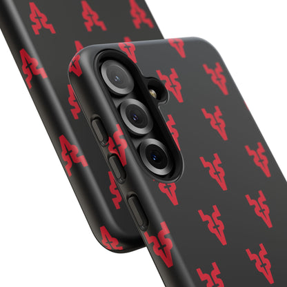 Mazatlán Bull Phone Case – Black Red Streetwear Tough Shockproof Cover