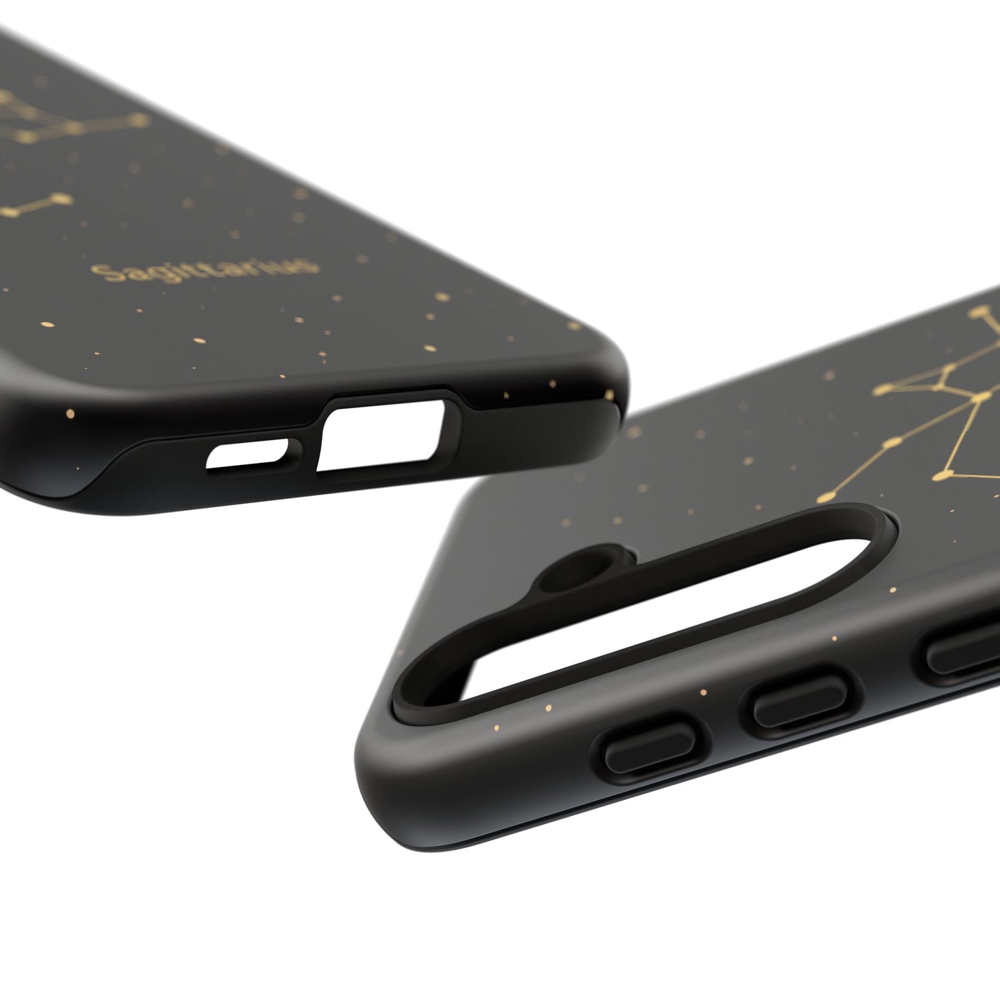 Sagittarius Zodiac Constellation Phone Case – Luxe Gold Celestial Cover