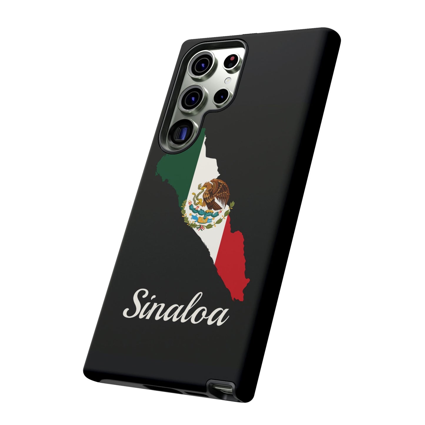 Sinaloa Mexico Flag Map Phone Case | Mexican American Pride Tough Case for iPhone & Samsung