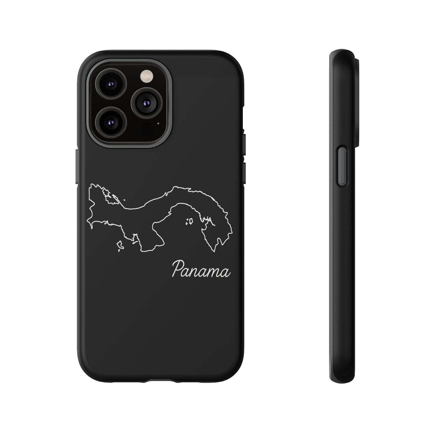 Panama Outline Phone Case – Minimal Country Map Tough Case (iPhone, Samsung, Pixel)