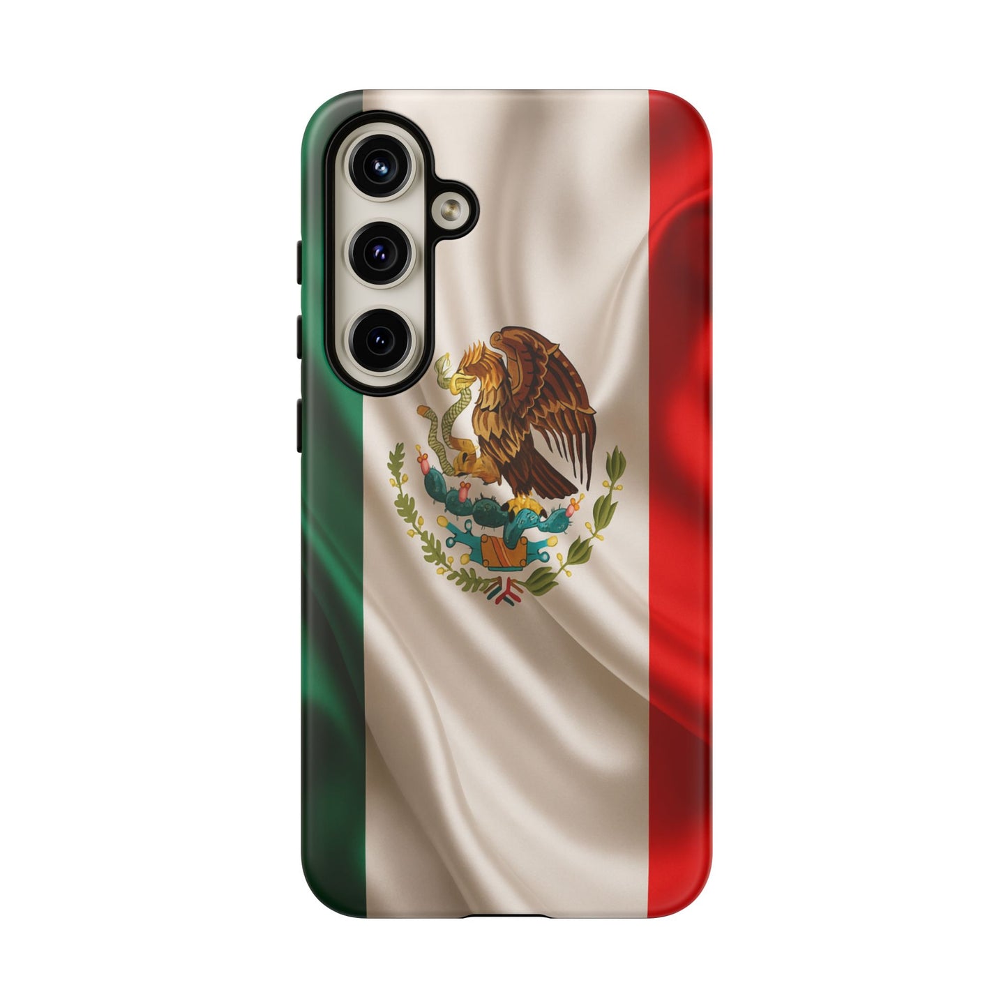Mexico Flag Phone Case | Mexican Pride iPhone & Samsung Case | Tricolor Aesthetic Tough Protective Cover