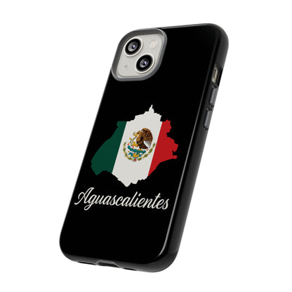 Aguascalientes Mexico Flag Map Phone Case | Mexican American Pride Tough Case for iPhone & Samsung