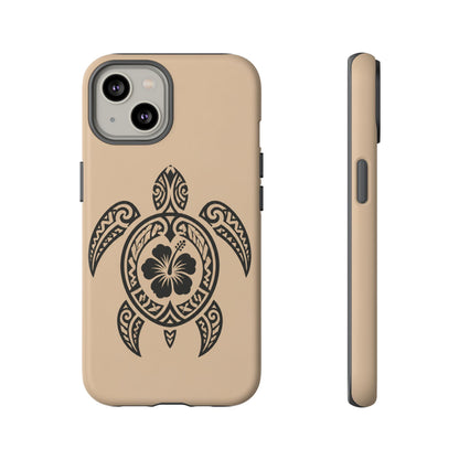 Polynesian Turtle Phone Case | Hawaiian Beach Tough Cover