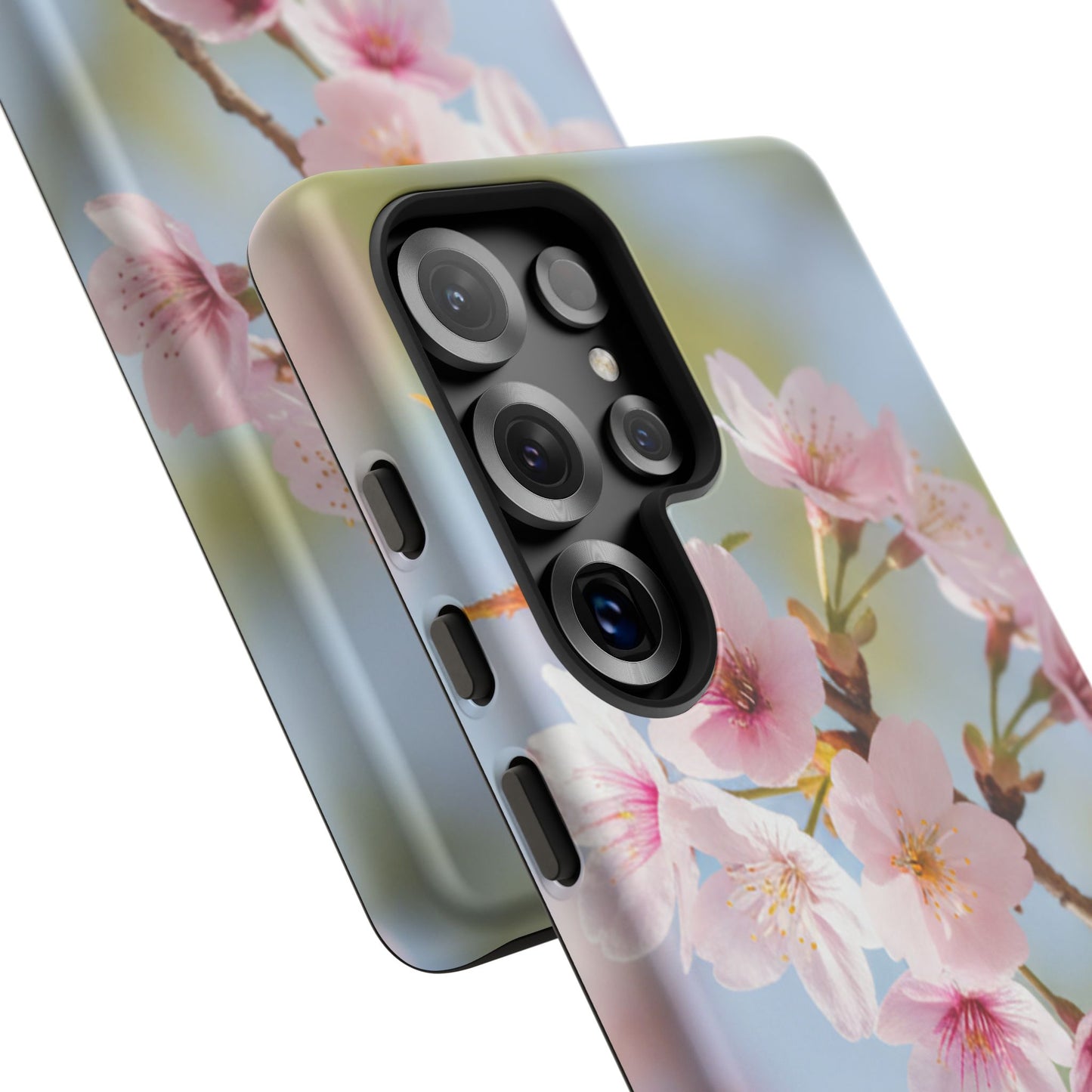 Cherry Blossom Phone Case – Pink Floral Tough Case (iPhone, Samsung Galaxy, Pixel)