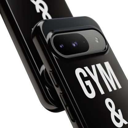 Gym & Jesus Phone Case Christian Faith Workout Gym Motivation Case