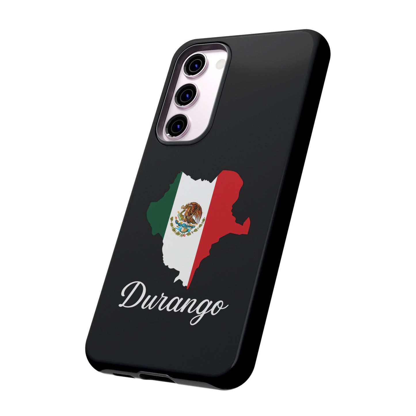 Durango Mexico Flag Map Phone Case | Mexican American Pride Tough Case for iPhone & Samsung
