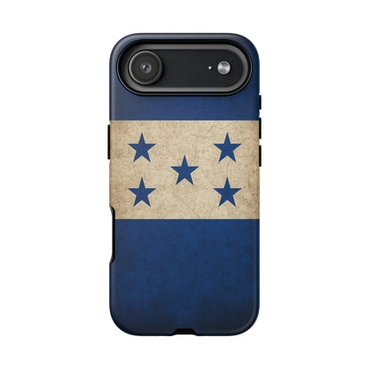 Honduras Flag Phone Case | Vintage Honduran Flag iPhone & Samsung Tough Protective Case