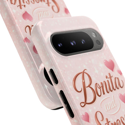 Bonita Stressita Phone Case Cute Latina Aesthetic Pink Coquette Case
