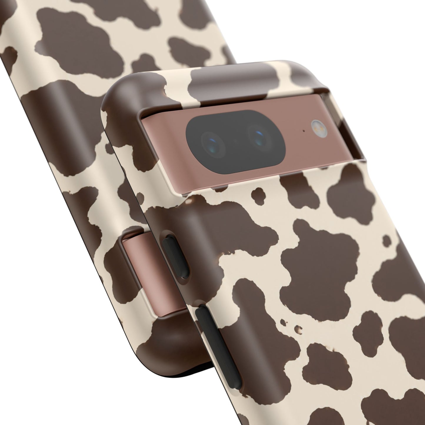 Western Cow Print Tough Phone Case for iPhone Samsung Galaxy Pixel