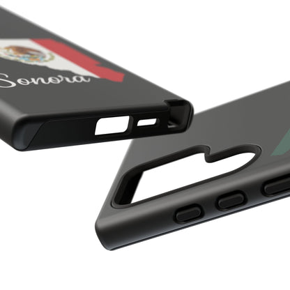Sonora Mexico Flag Map Phone Case | Mexican American Pride Tough Case for iPhone & Samsung