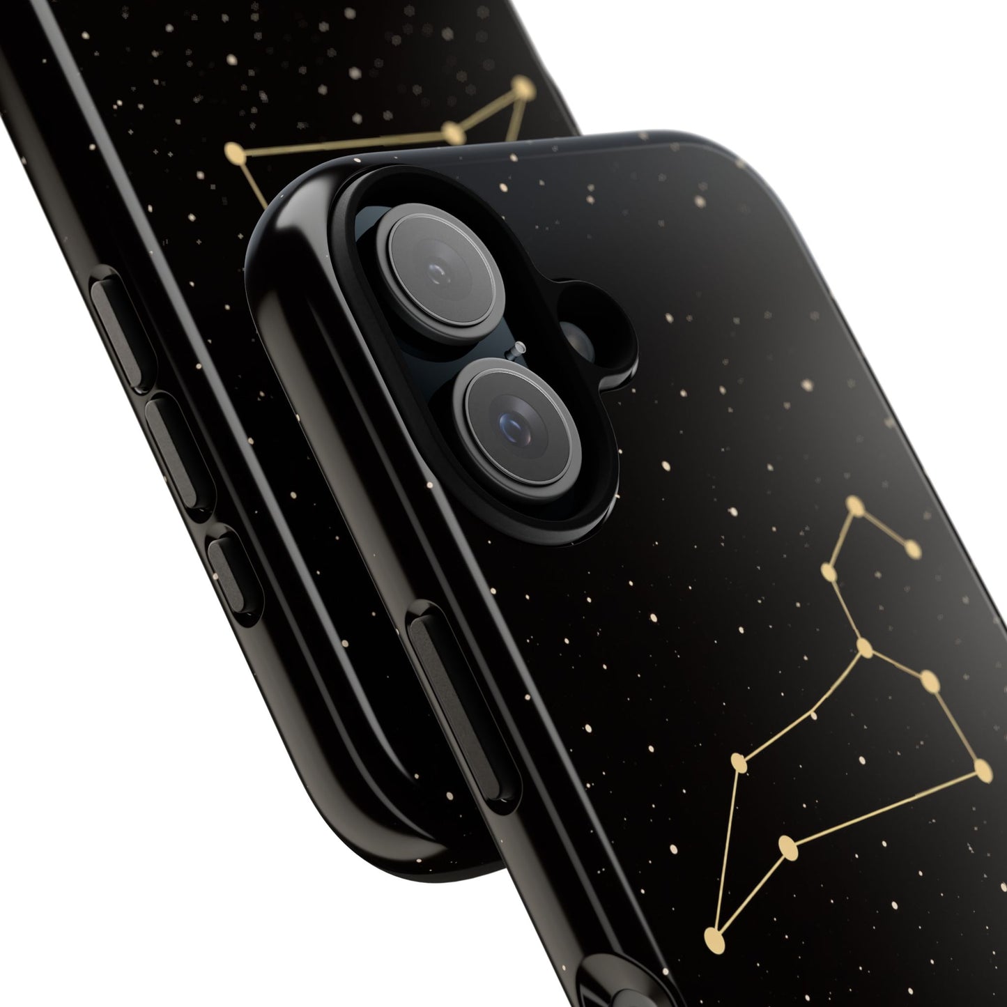 Leo Zodiac Constellation Phone Case – Luxe Gold Celestial Cover