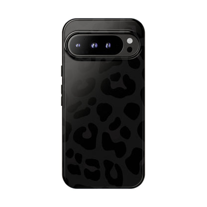 Black Leopard Phone Case | Matte & Glossy Tough Protective iPhone Case