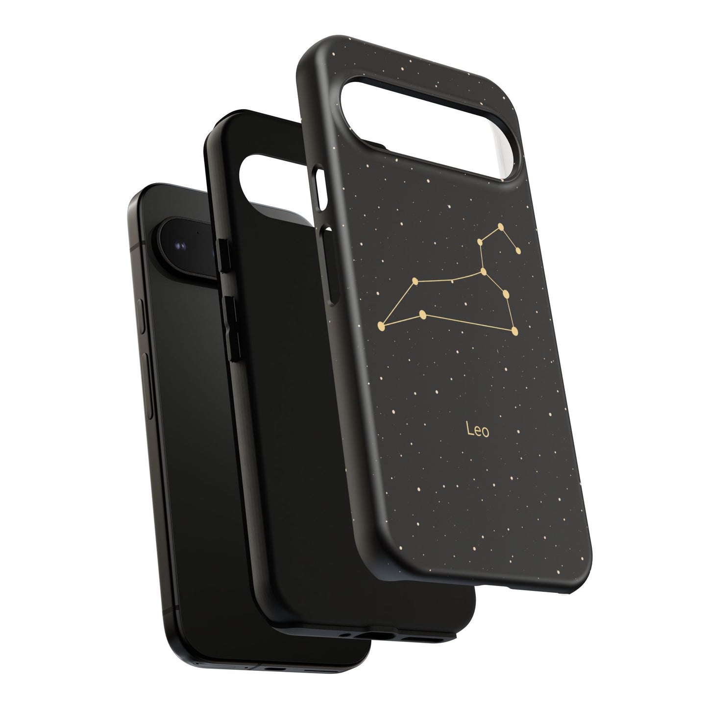 Leo Zodiac Constellation Phone Case – Luxe Gold Celestial Cover