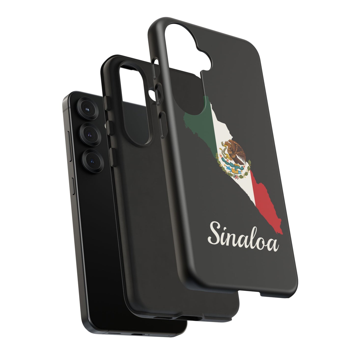 Sinaloa Mexico Flag Map Phone Case | Mexican American Pride Tough Case for iPhone & Samsung