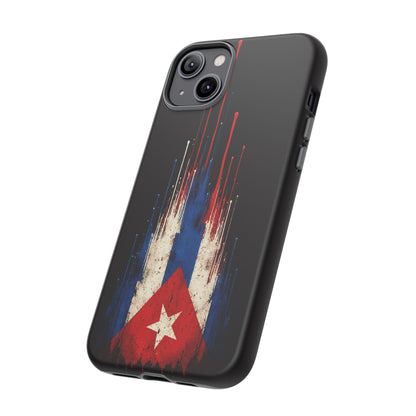 Cuban Flag Phone Case | Cuba Flag Tough Case | Patriotic Cuban Pride iPhone Samsung Protective Cover