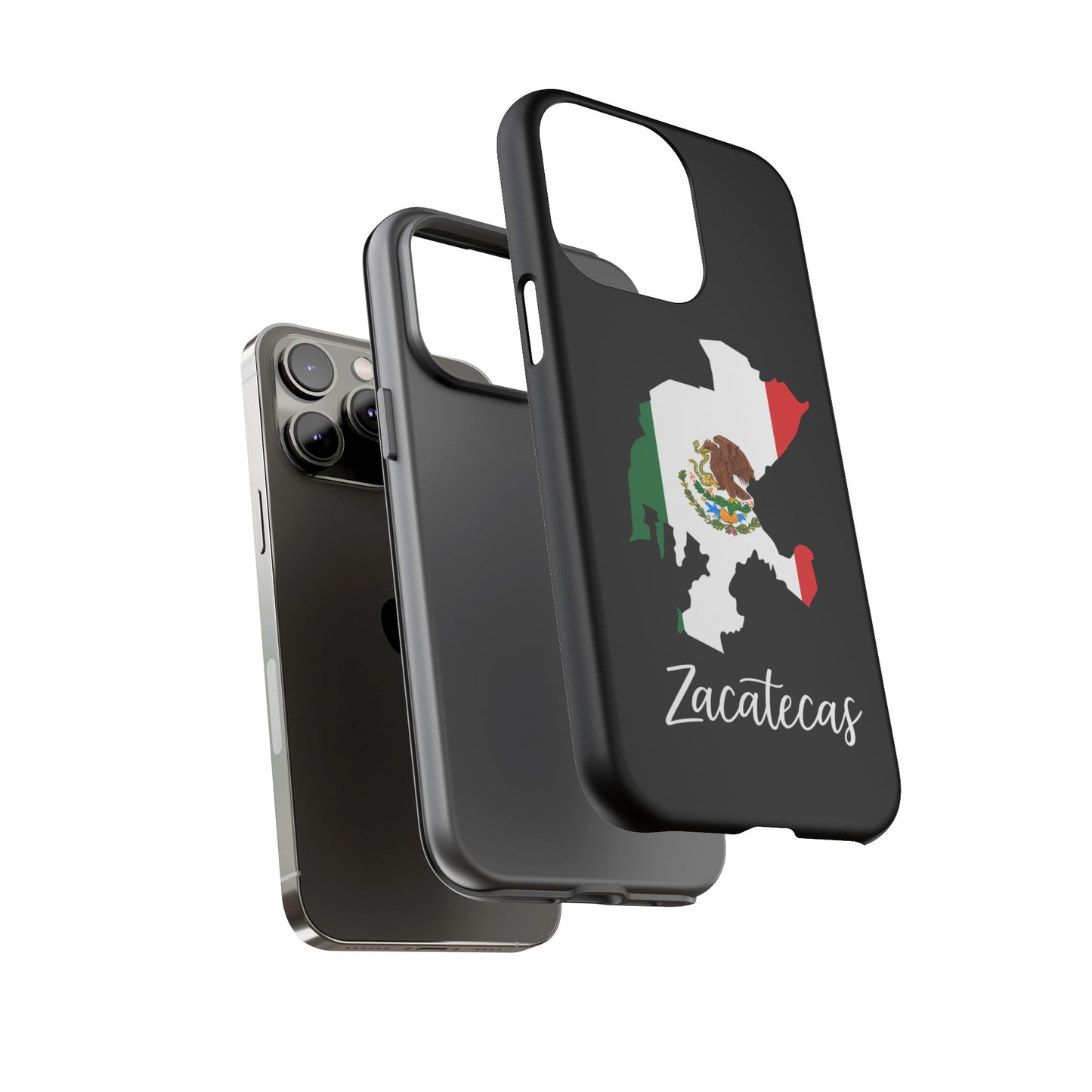 Zacatecas Mexico Flag Map Phone Case | Mexican American Pride Tough Case for iPhone & Samsung