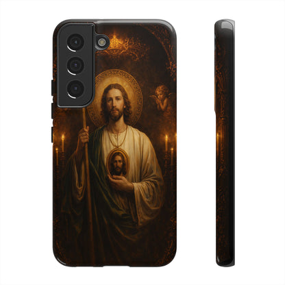 San Judas Phone Case Saint Jude Catholic Saint Religious Art Portrait Tough