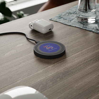 Autism Puzzle Heart brain design Wireless Charging Pad
