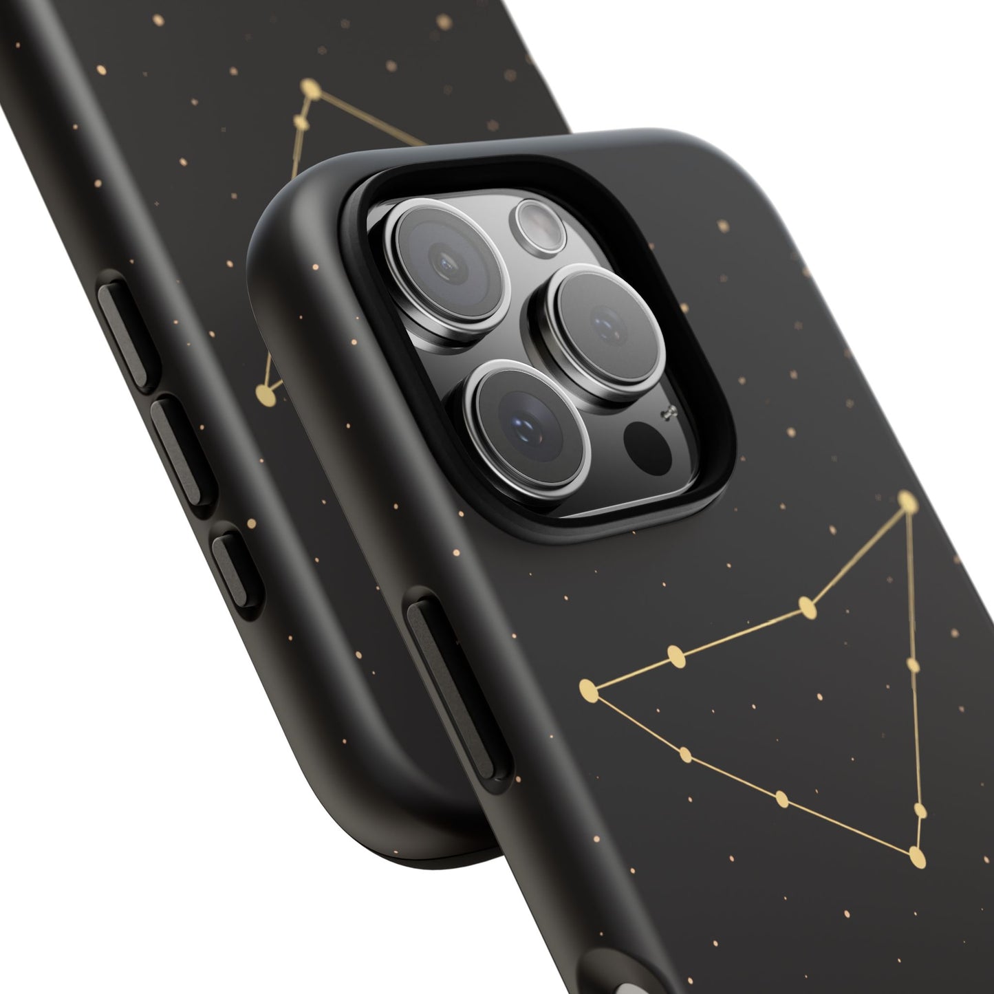 Capricorn Zodiac Constellation Phone Case – Luxe Gold Celestial Cover