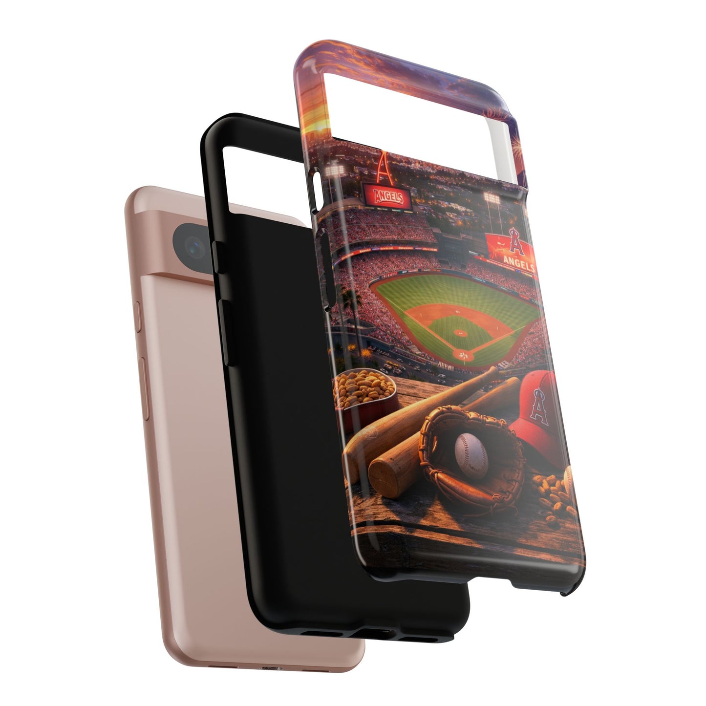Baseball Stadium Phone Case Sports Fan Ballpark Game Day Tough Case