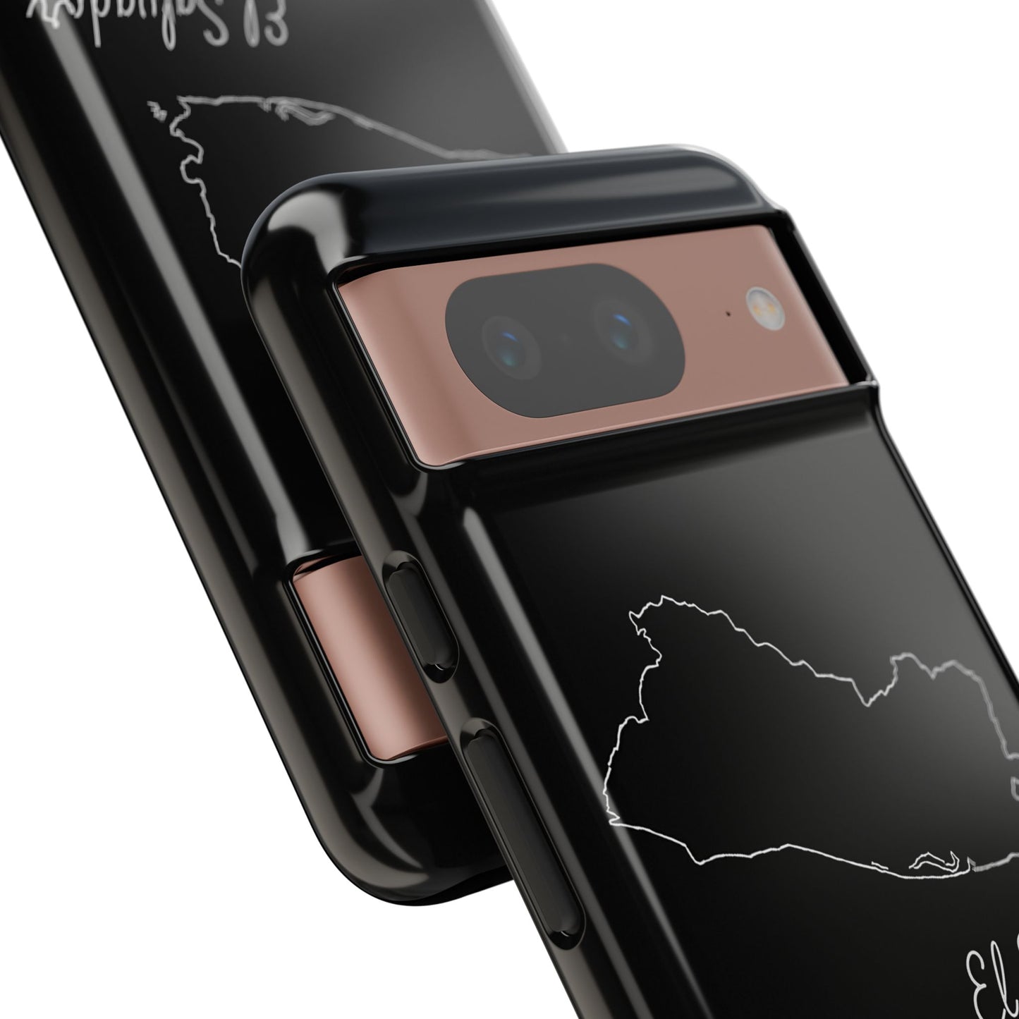 El Salvador Outline Phone Case – Minimal Country Map Tough Case (iPhone, Samsung, Pixel)