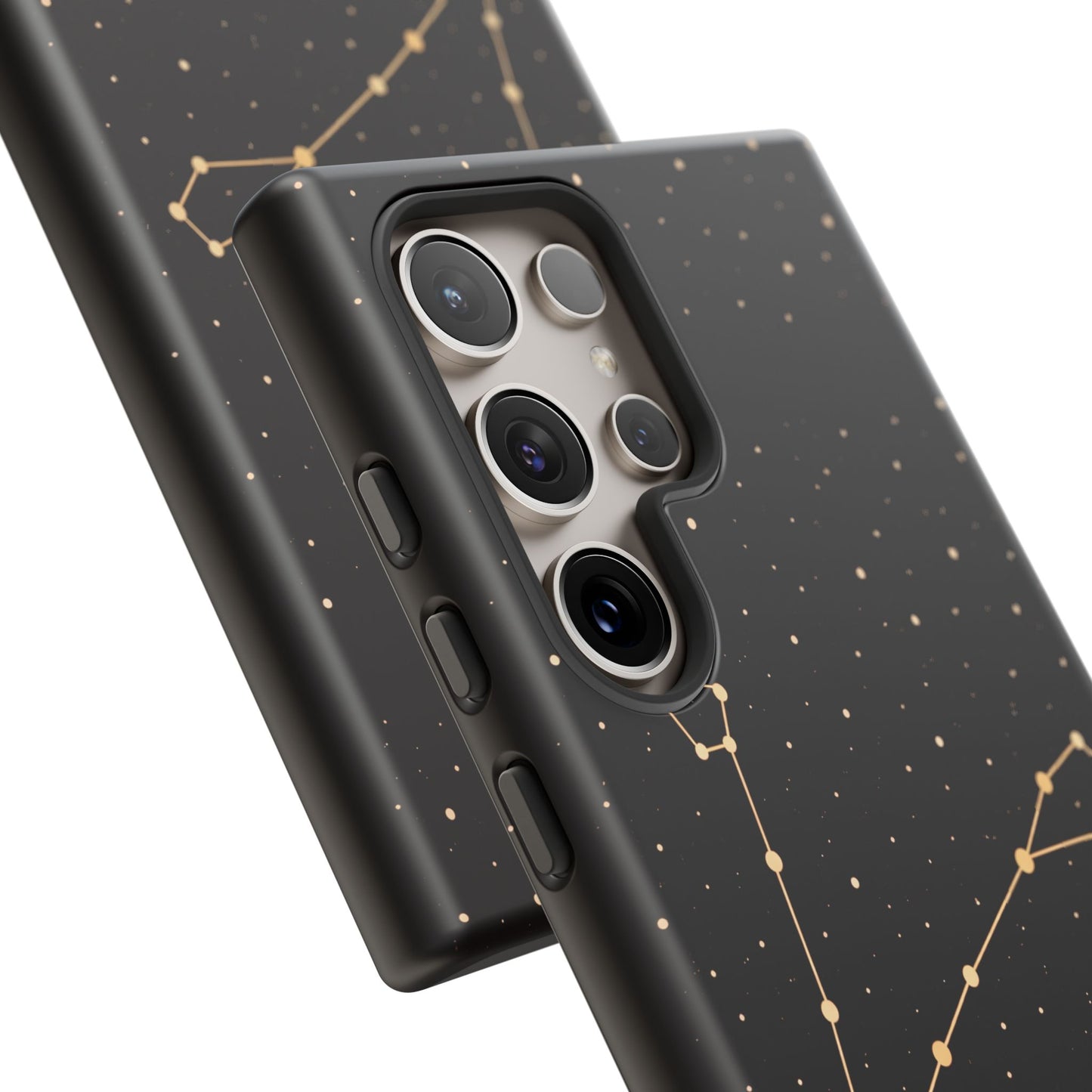 Pisces Zodiac Constellation Phone Case – Luxe Gold Celestial Cover