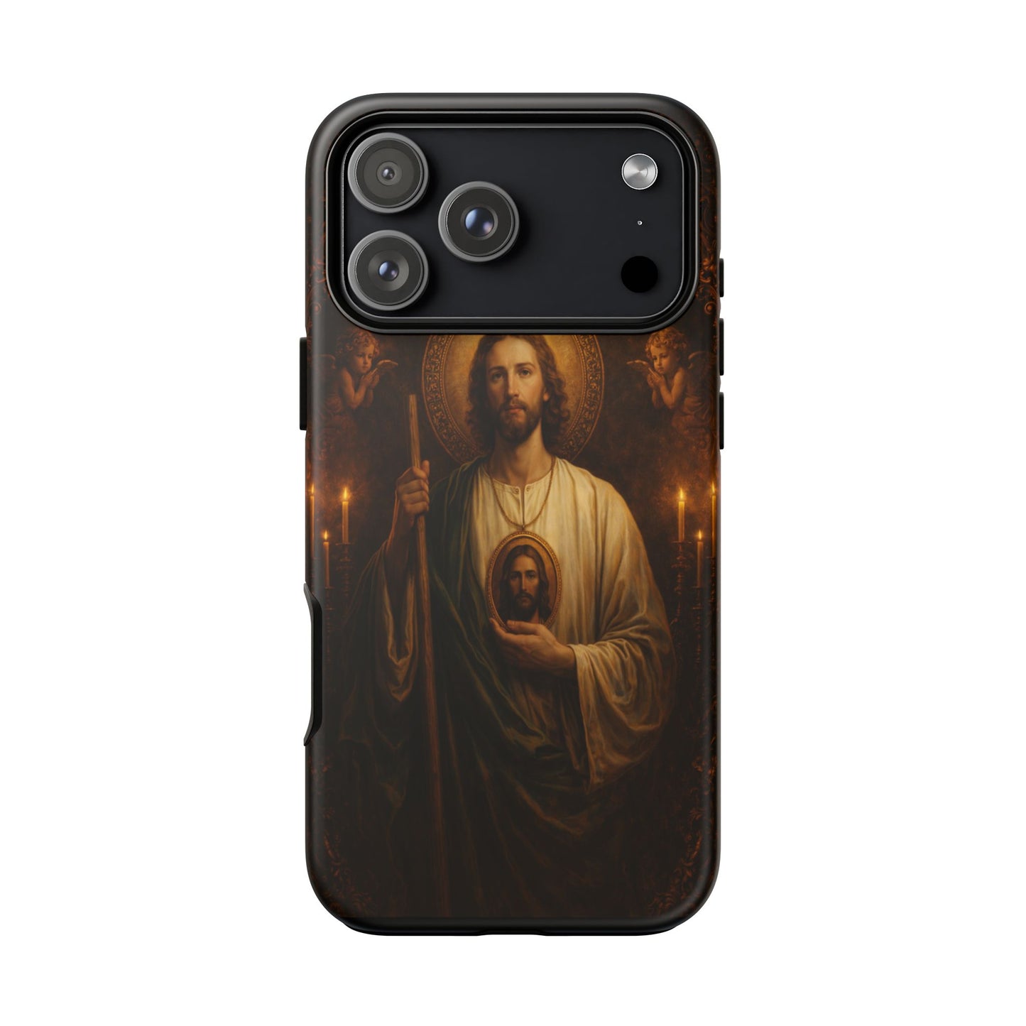 San Judas Phone Case Saint Jude Catholic Saint Religious Art Portrait Tough