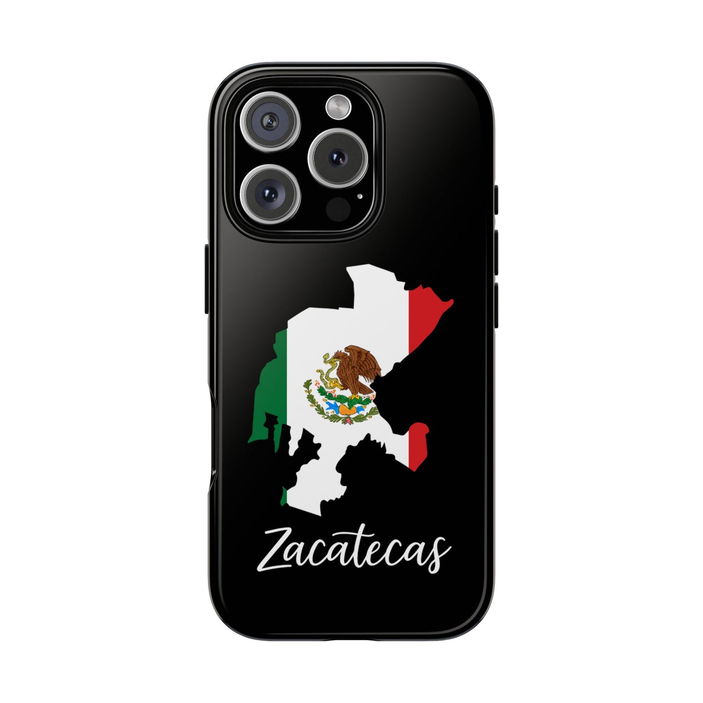 Zacatecas Mexico Flag Map Phone Case | Mexican American Pride Tough Case for iPhone & Samsung