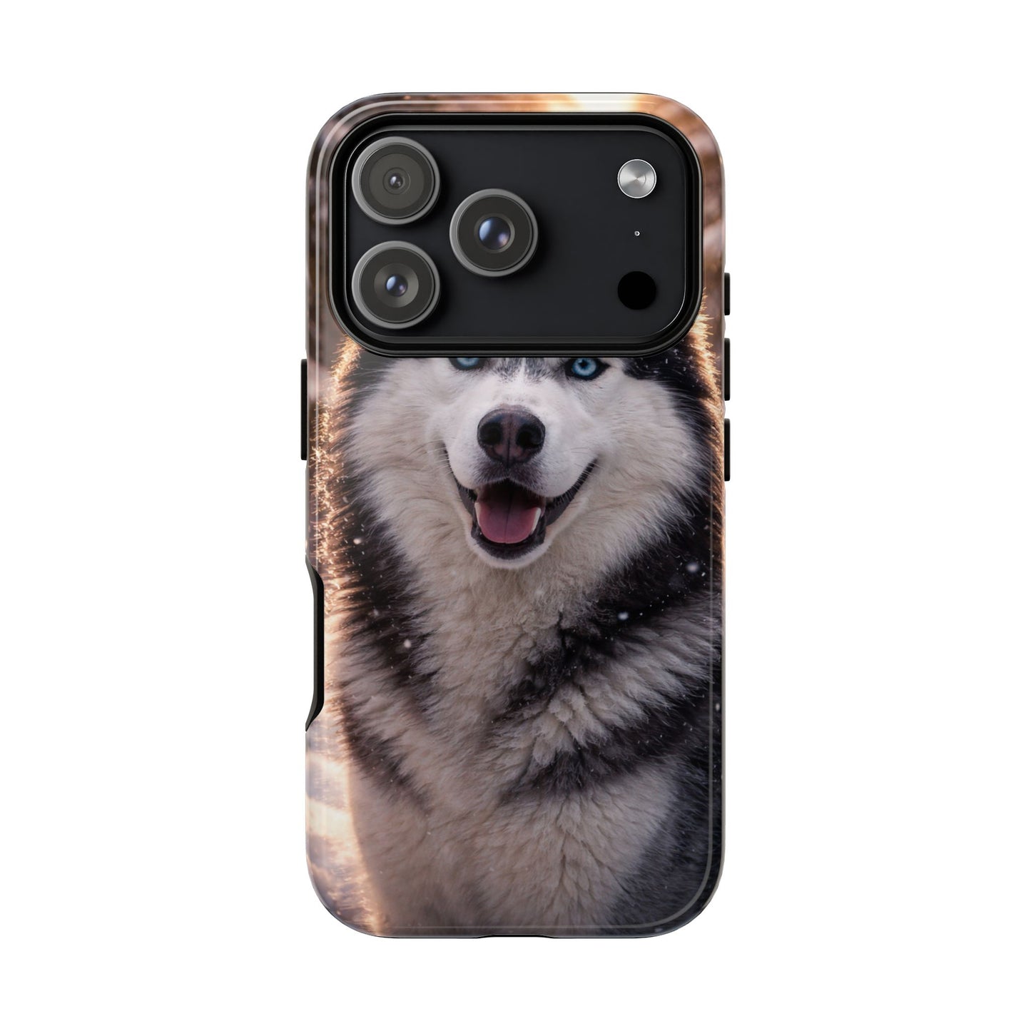 Siberian Husky Tough Phone Case | Blue Eyes Dog Cover Protective iPhone Case