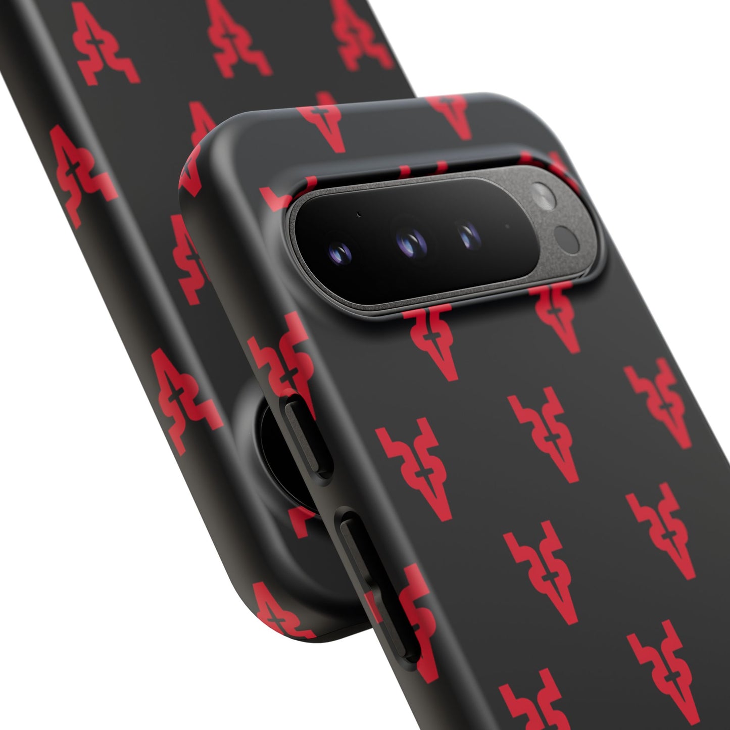 Mazatlán Bull Phone Case – Black Red Streetwear Tough Shockproof Cover