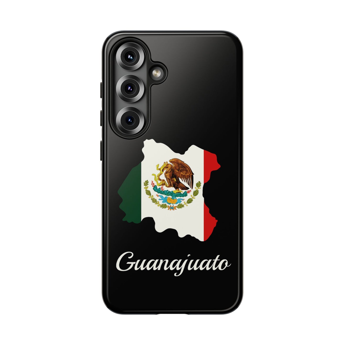 Guanajuato Mexico Flag Map Phone Case | Mexican American Pride Tough Case for iPhone & Samsung