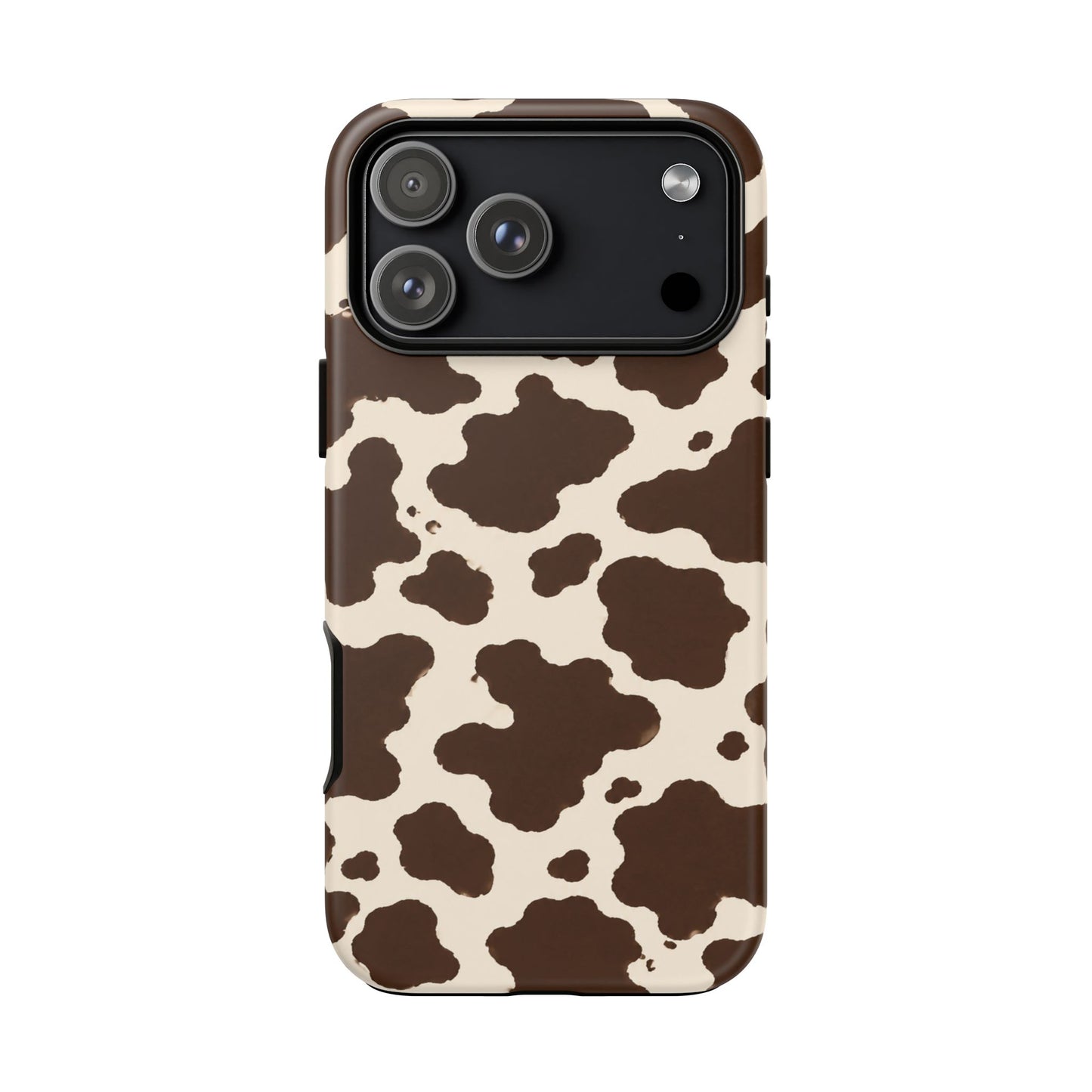 Western Cow Print Tough Phone Case for iPhone Samsung Galaxy Pixel