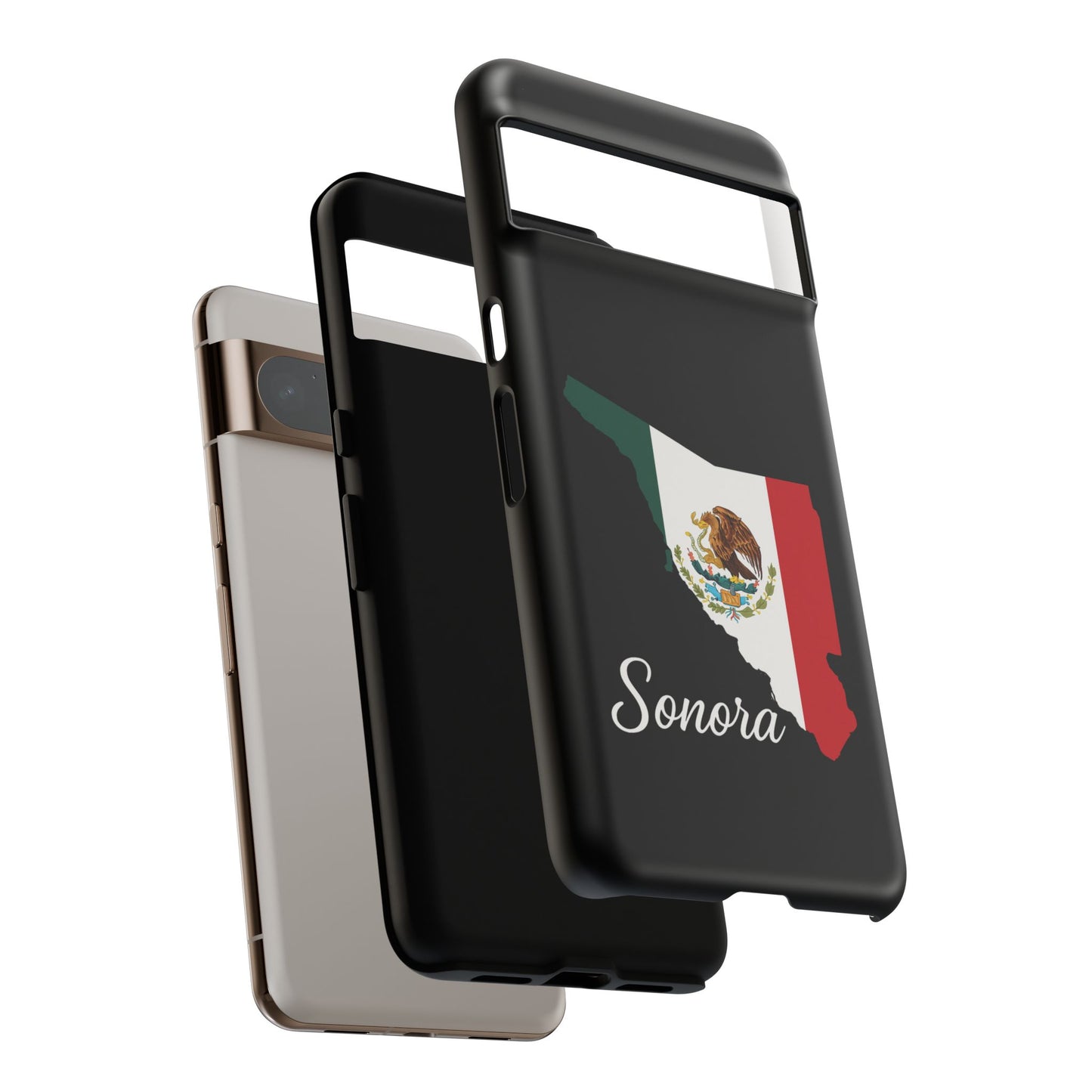 Sonora Mexico Flag Map Phone Case | Mexican American Pride Tough Case for iPhone & Samsung