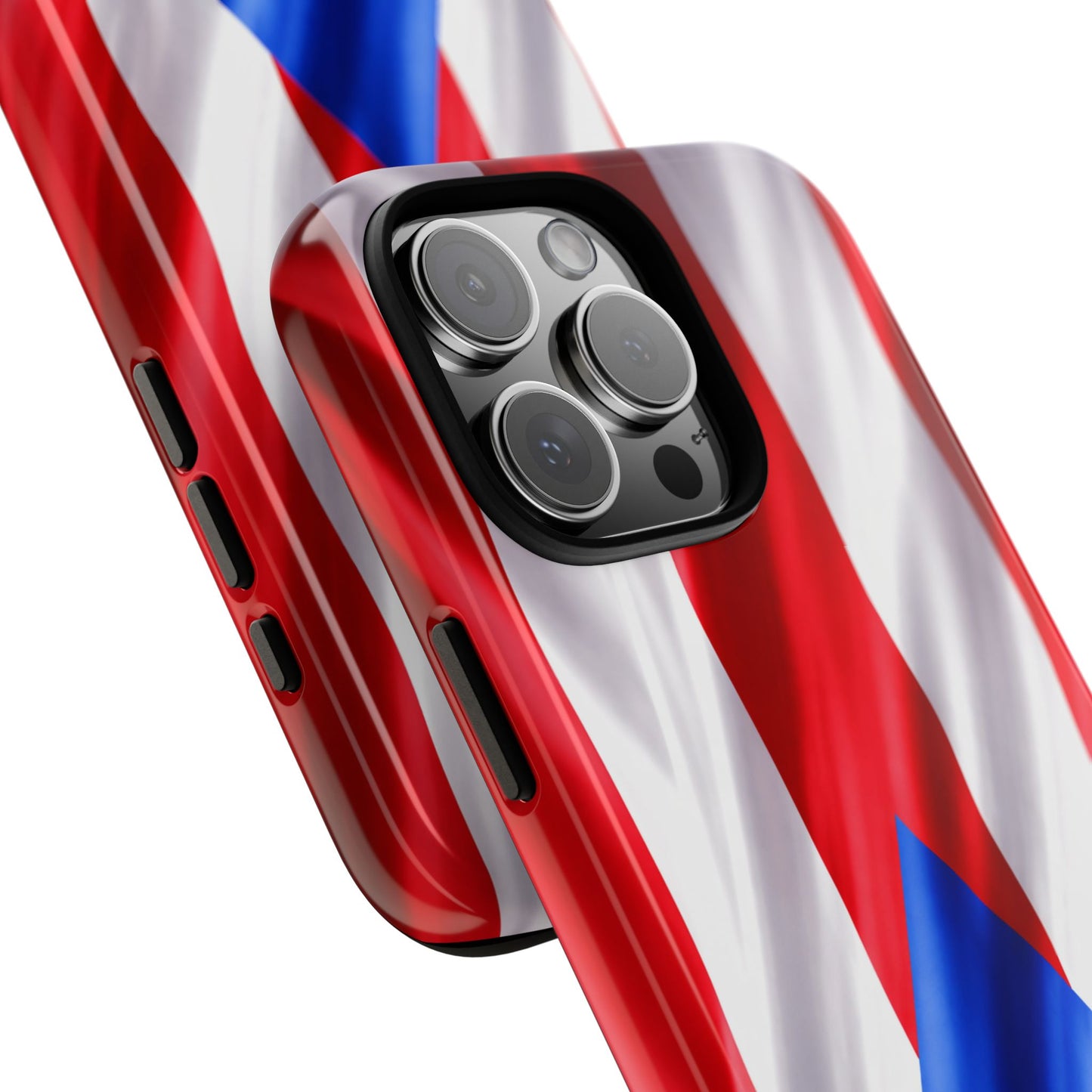 Puerto Rico Flag Phone Case | Boricua Pride Tough Case | Puerto Rican Flag Protective Cover for iPhone & Samsung