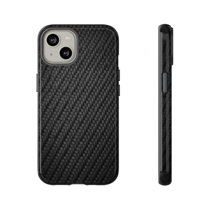 Carbon Fiber Inspired Phone Case – Rugged Slim Protective Tech Case for iPhone & Samsung