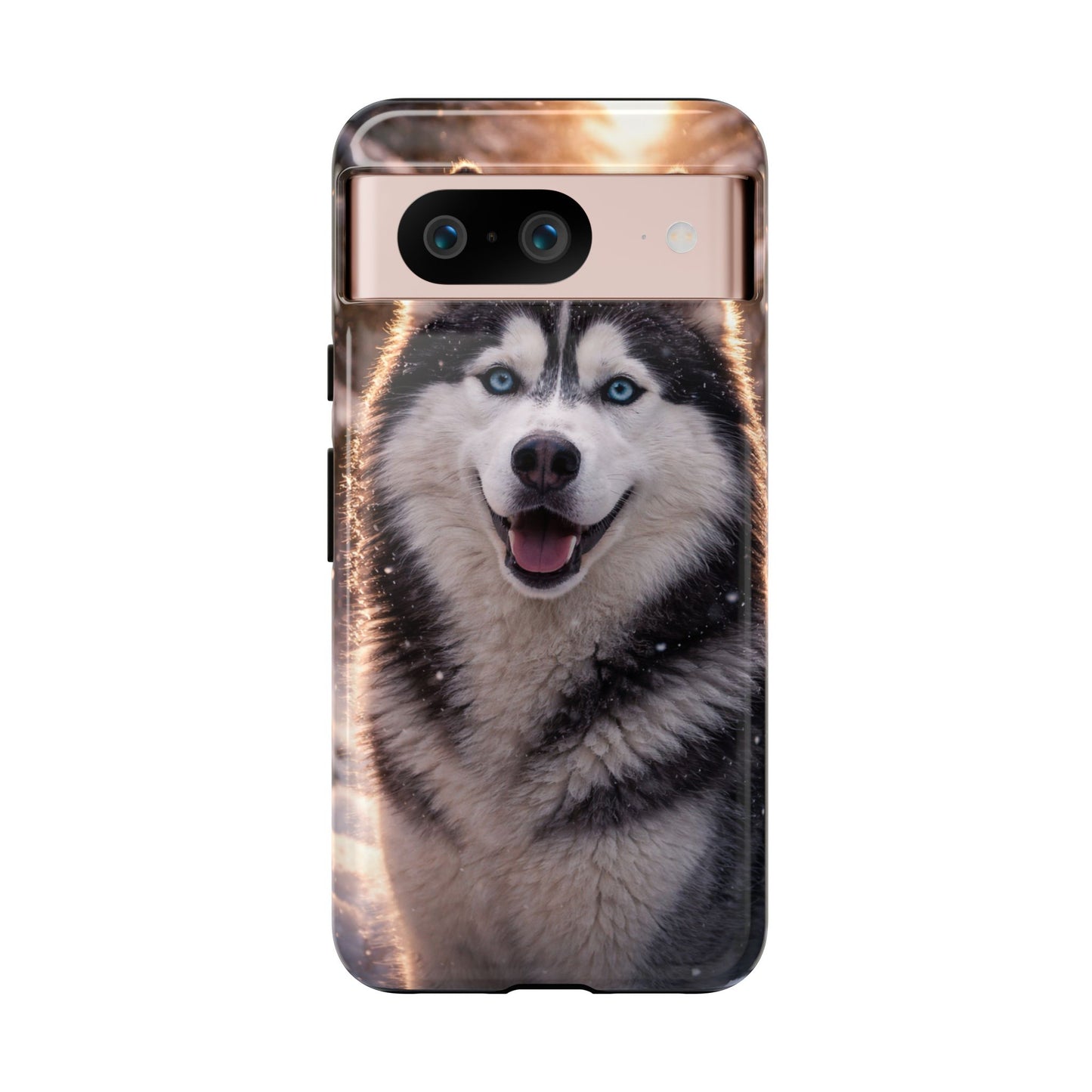 Siberian Husky Tough Phone Case | Blue Eyes Dog Cover Protective iPhone Case