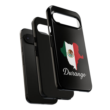 Durango Mexico Flag Map Phone Case | Mexican American Pride Tough Case for iPhone & Samsung