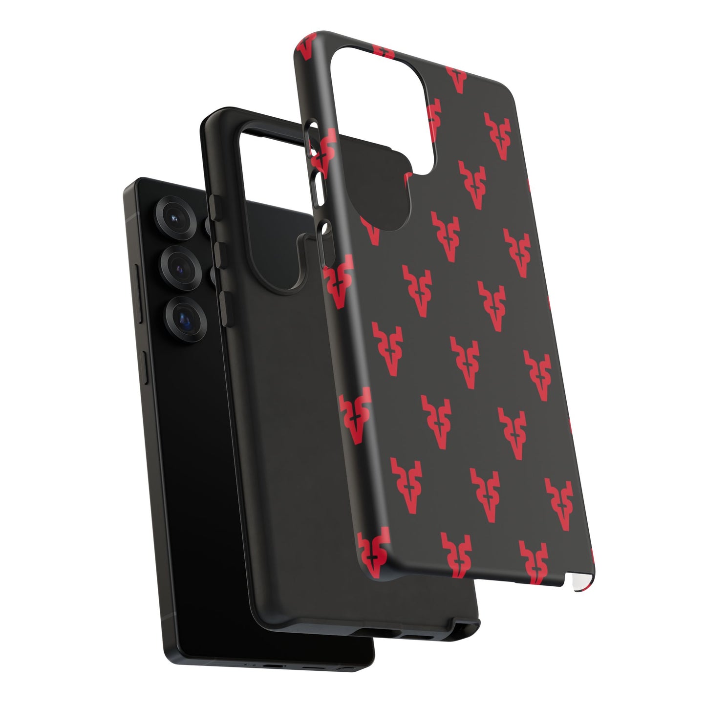 Mazatlán Bull Phone Case – Black Red Streetwear Tough Shockproof Cover