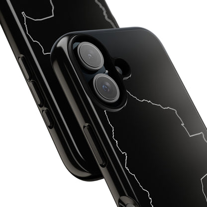 Bolivia Outline Phone Case – Minimal Country Map Tough Cover