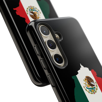Aguascalientes Mexico Flag Map Phone Case | Mexican American Pride Tough Case for iPhone & Samsung