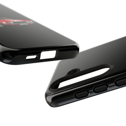 Red Muscle Car Phone Case – Classic Car Racing Tough Protective Case