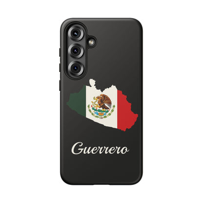 Guerrero Mexico Flag Map Phone Case | Mexican American Pride Tough Case for iPhone & Samsung