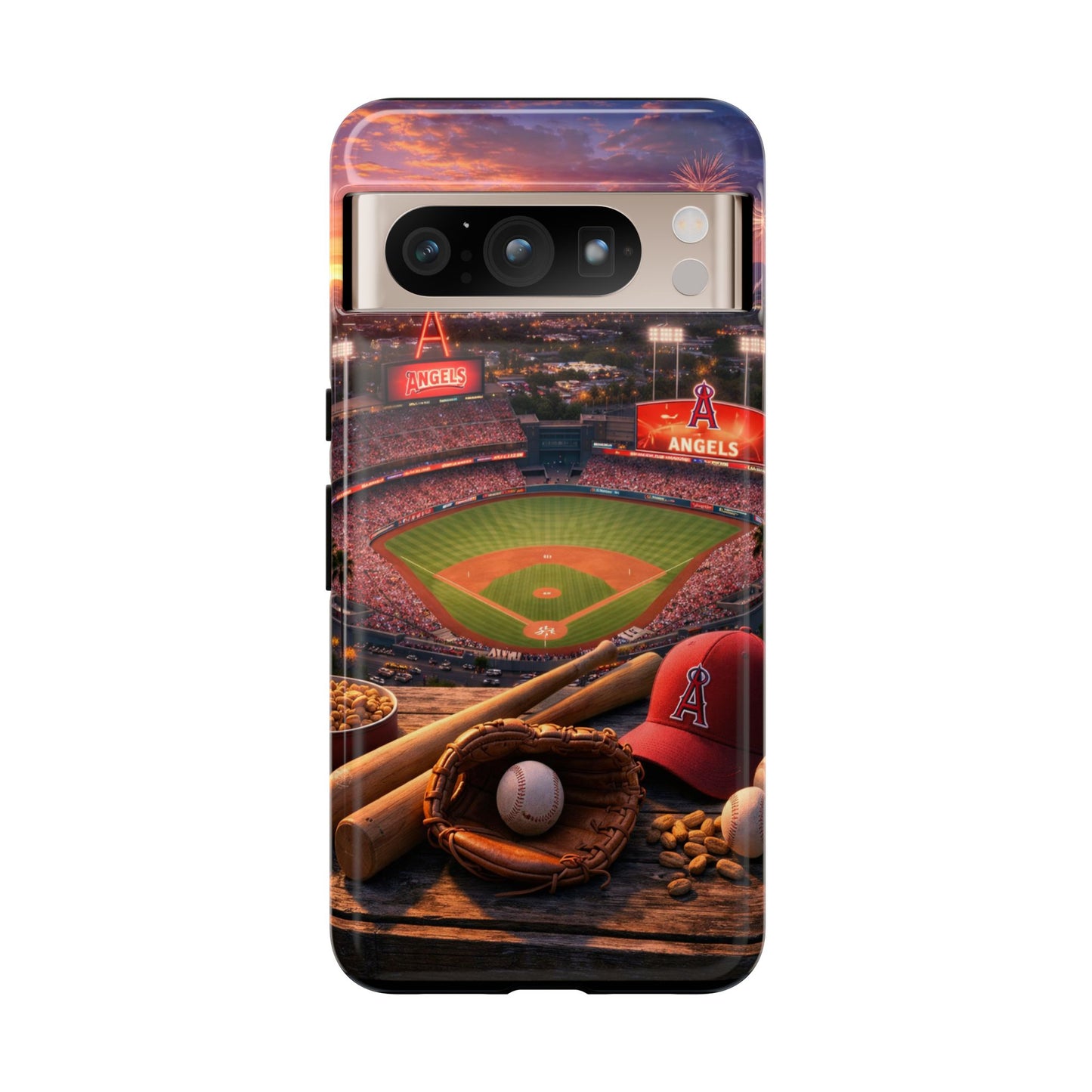 Baseball Stadium Phone Case Sports Fan Ballpark Game Day Tough Case