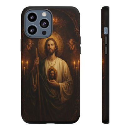 San Judas Phone Case Saint Jude Catholic Saint Religious Art Portrait Tough