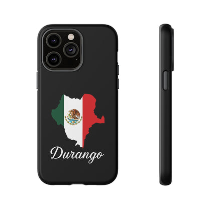 Durango Mexico Flag Map Phone Case | Mexican American Pride Tough Case for iPhone & Samsung